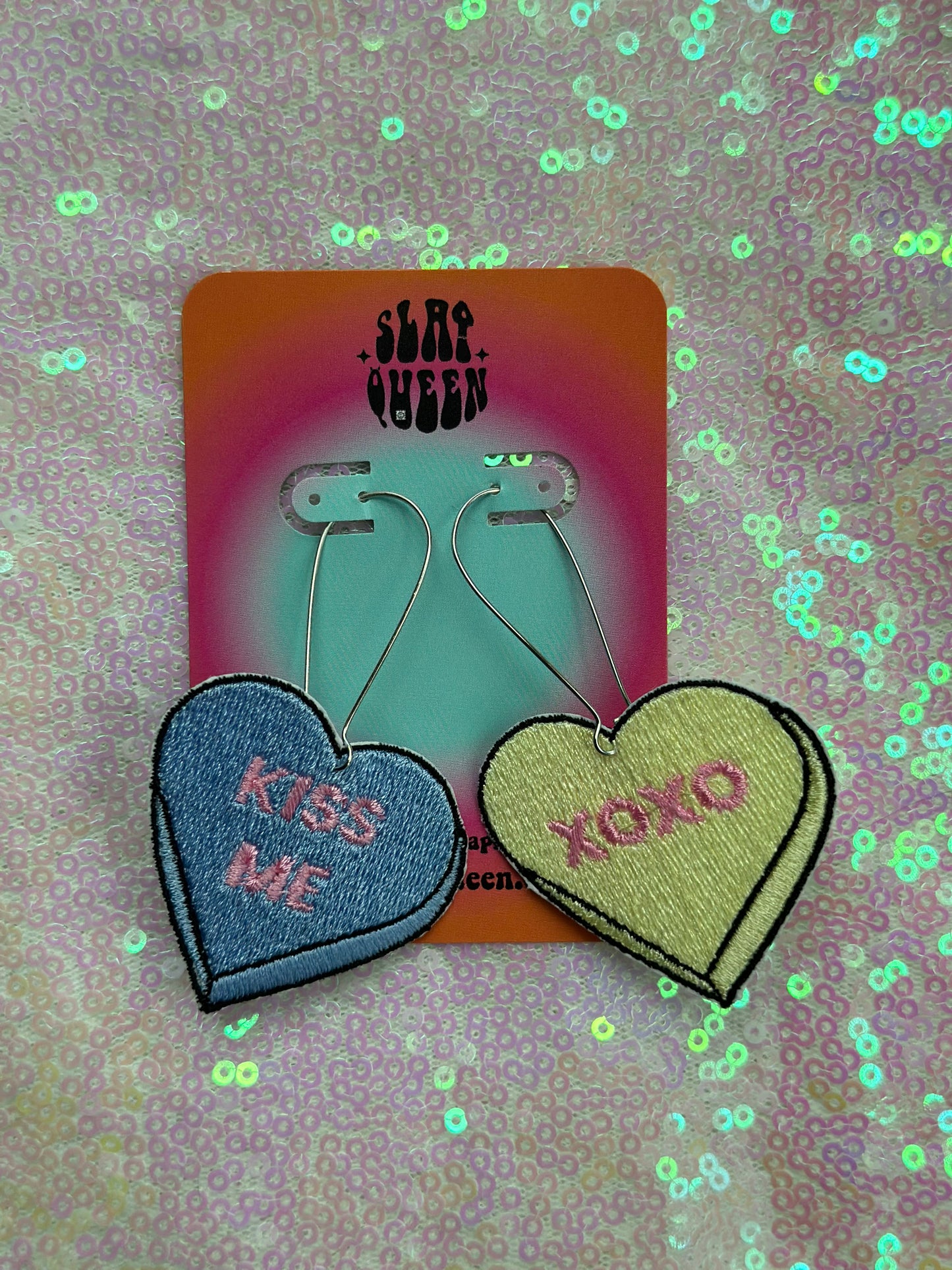 Conversation Hearts Earrings