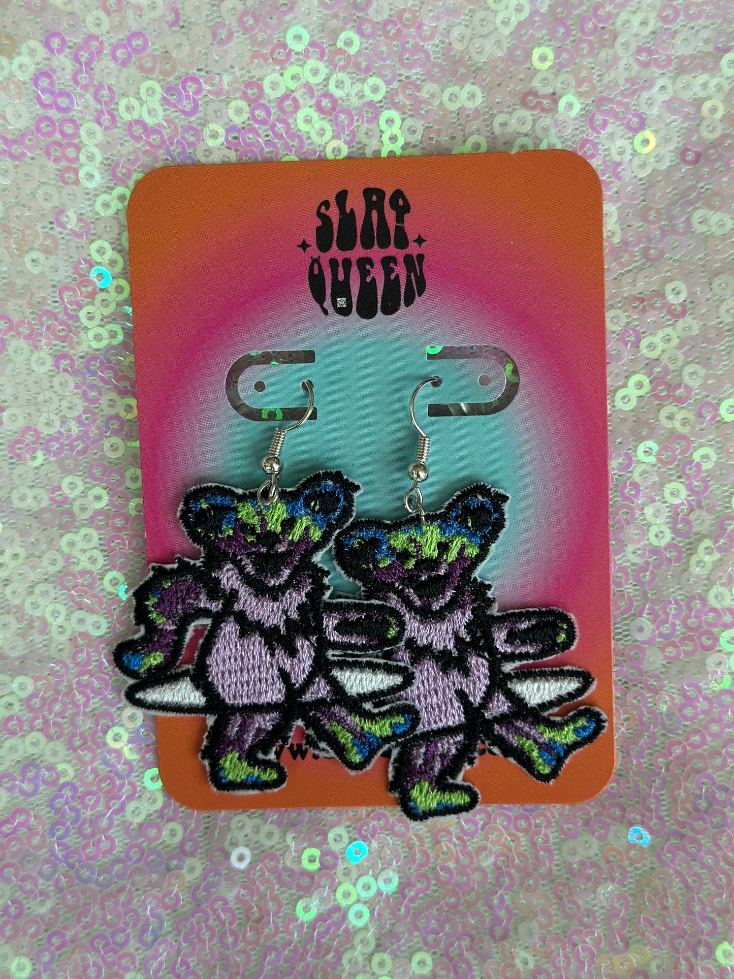 Dancing Bear Earrings