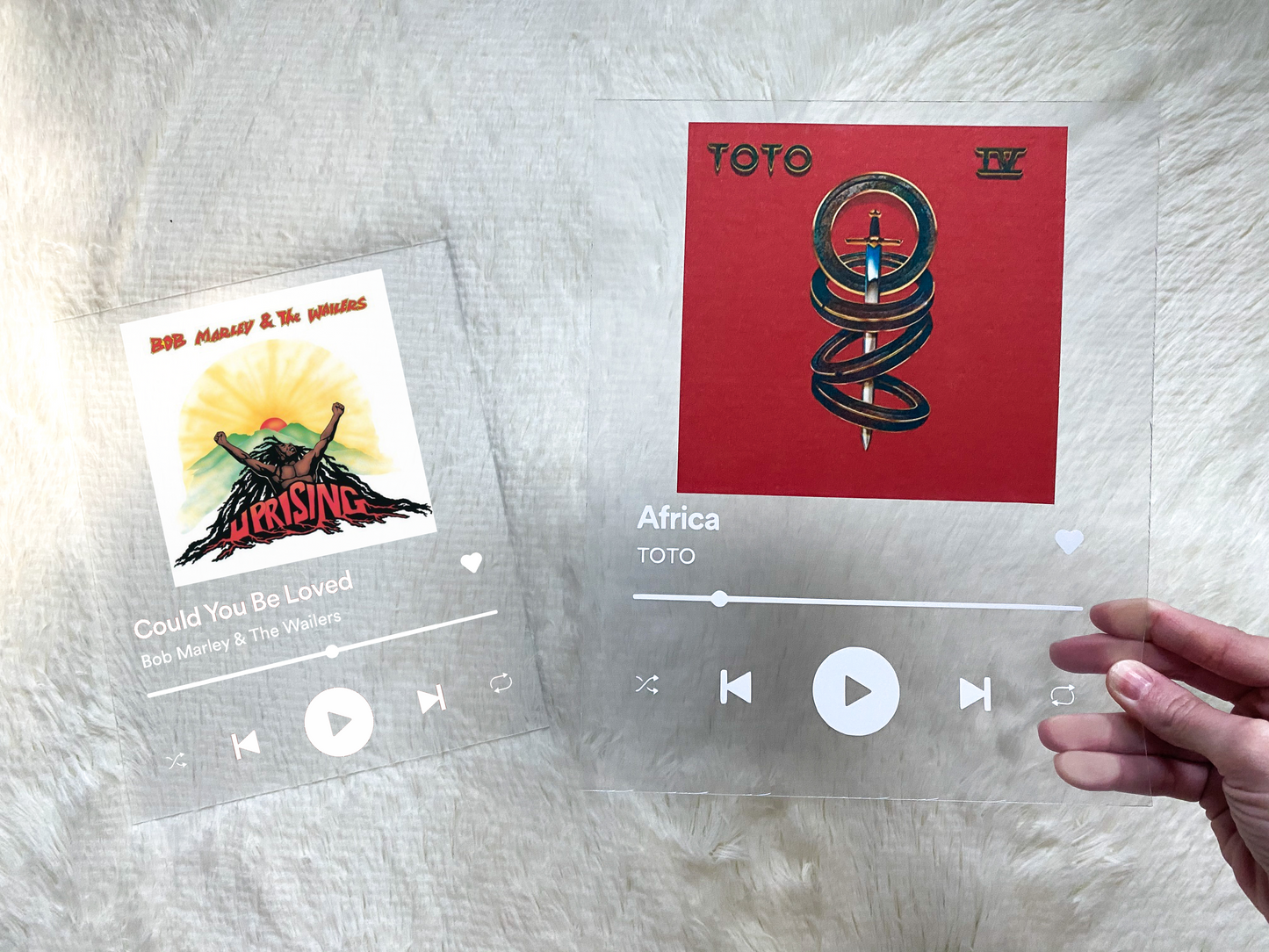 Custom Song Plaque